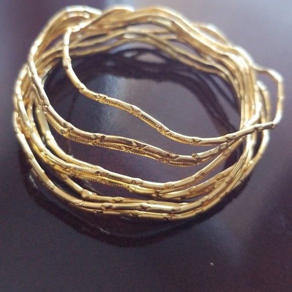 From Egypt Jewelry - Gold Kids Bangles Bangle Bracelets Egypt S3